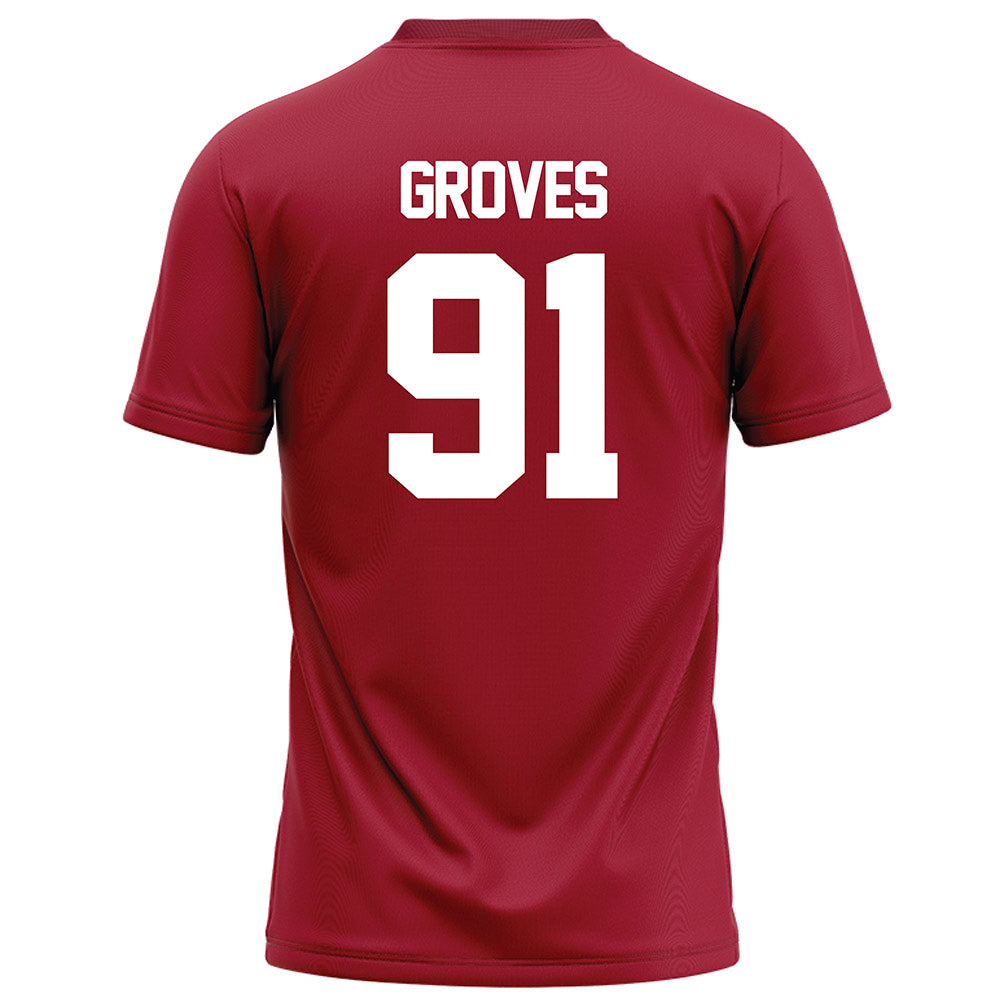 Alabama - Football Alumni : Don Groves - Football Jersey