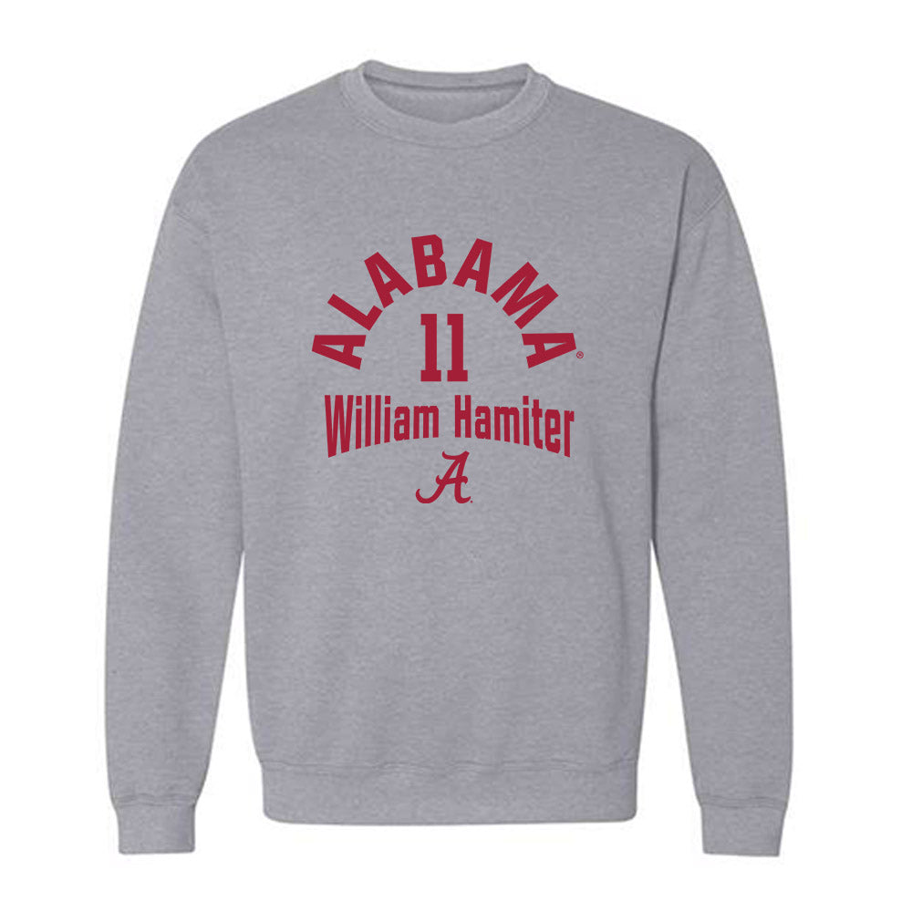 Alabama - NCAA Baseball : William Hamiter - Crewneck Sweatshirt Classic Fashion Shersey