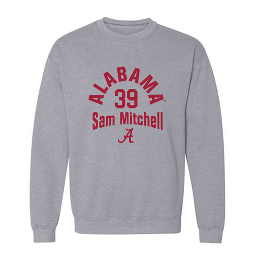 Alabama - NCAA Baseball : Sam Mitchell - Crewneck Sweatshirt Classic Fashion Shersey