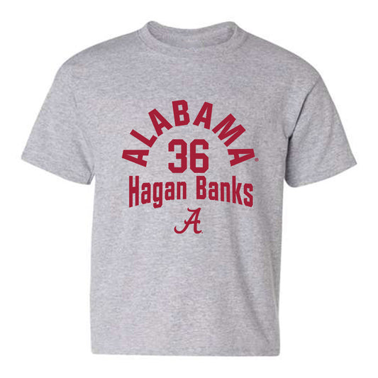 Alabama - NCAA Baseball : Hagan Banks - Youth T-Shirt Classic Fashion Shersey