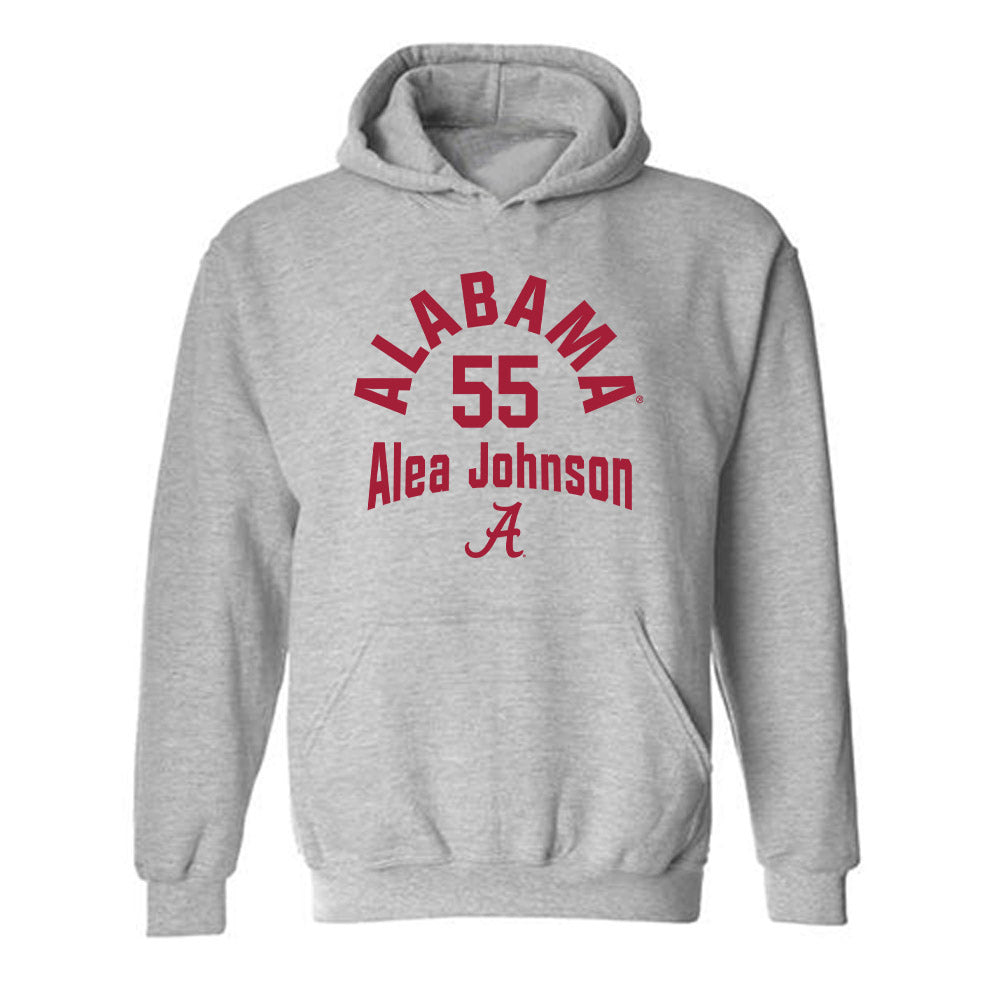 Alabama - NCAA Softball : Alea Johnson - Hooded Sweatshirt Classic Fashion Shersey
