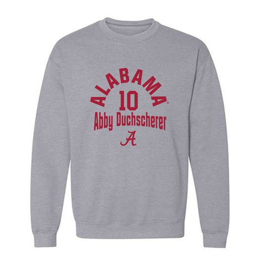 Alabama - NCAA Softball : Abby Duchscherer - Crewneck Sweatshirt Classic Fashion Shersey