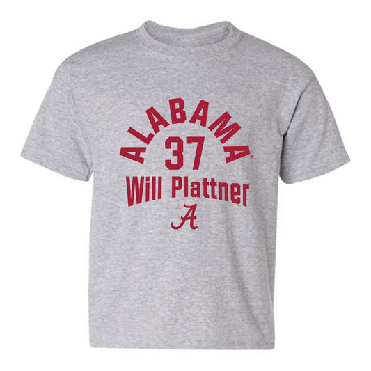 Alabama - NCAA Baseball : Will Plattner - Youth T-Shirt Classic Fashion Shersey