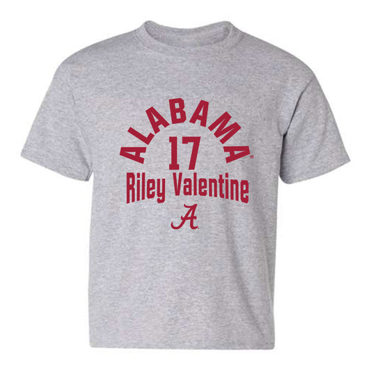 Alabama - NCAA Softball : Riley Valentine - Youth T-Shirt Classic Fashion Shersey