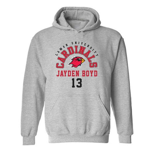 Lamar - NCAA Football : Jayden Boyd - Hooded Sweatshirt Classic Fashion Shersey