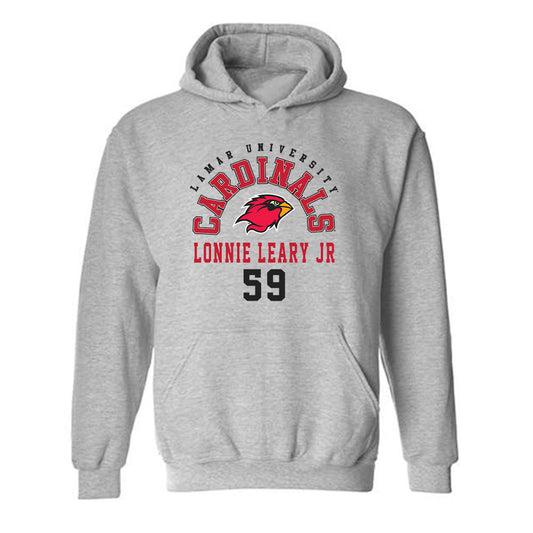 Lamar - NCAA Football : Lonnie Leary Jr - Hooded Sweatshirt Classic Fashion Shersey