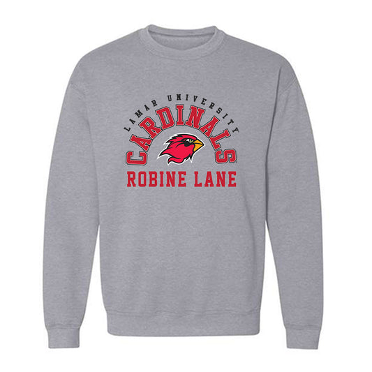 Lamar - NCAA Men's Track & Field (Outdoor) : Robine Lane - Crewneck Sweatshirt Classic Fashion Shersey