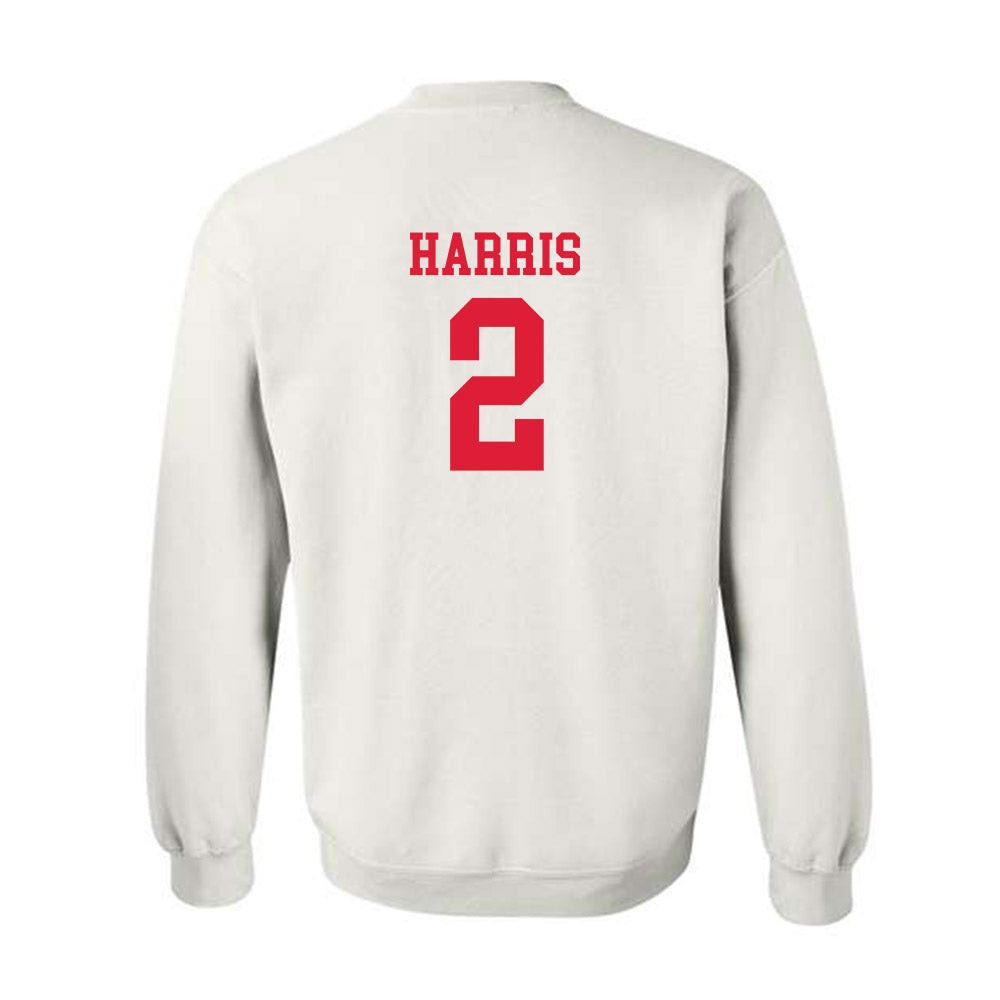 Lamar - NCAA Football : Damashja Harris - Crewneck Sweatshirt Classic Shersey