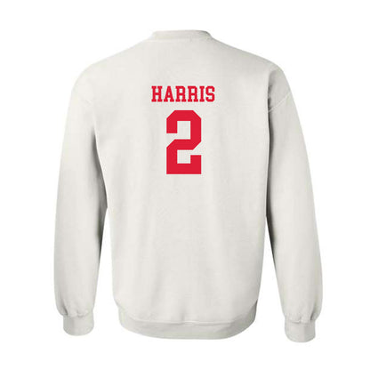 Lamar - NCAA Football : Damashja Harris - Crewneck Sweatshirt Classic Shersey