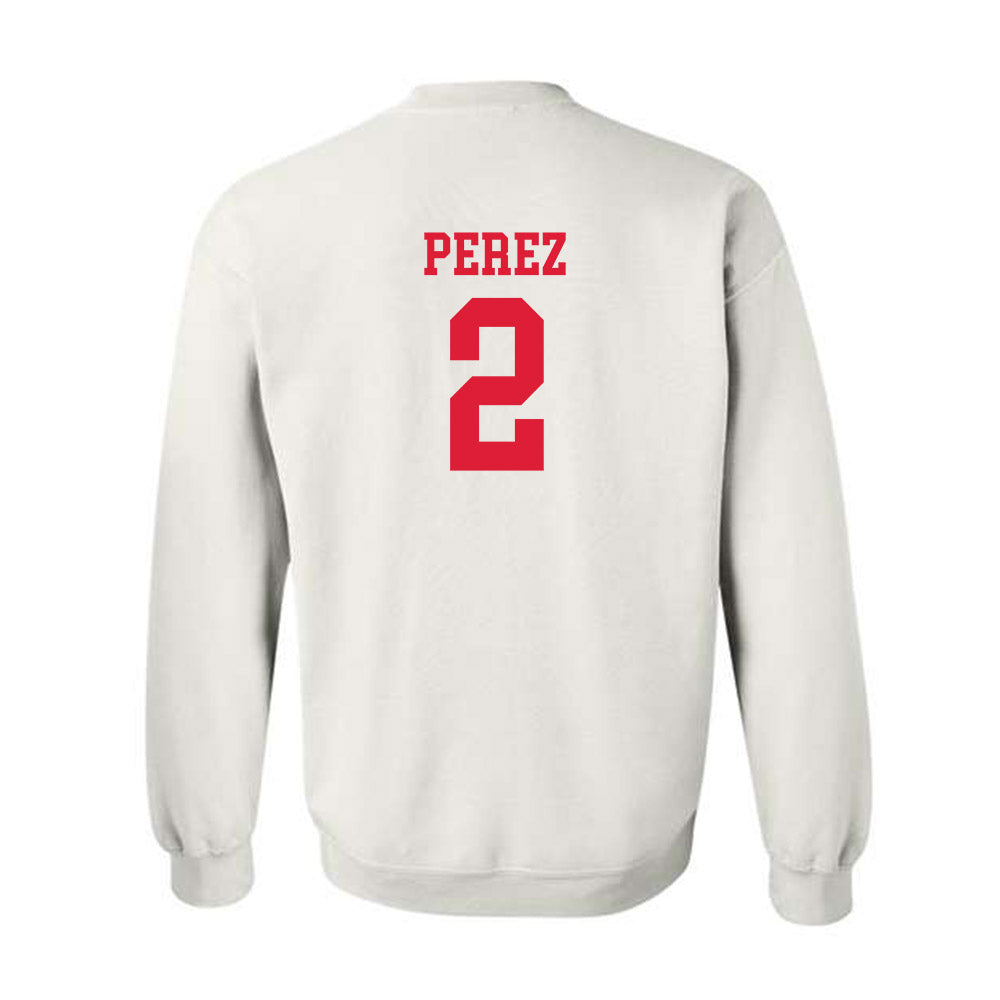 Lamar - NCAA Baseball : Andres Perez - Crewneck Sweatshirt Classic Shersey