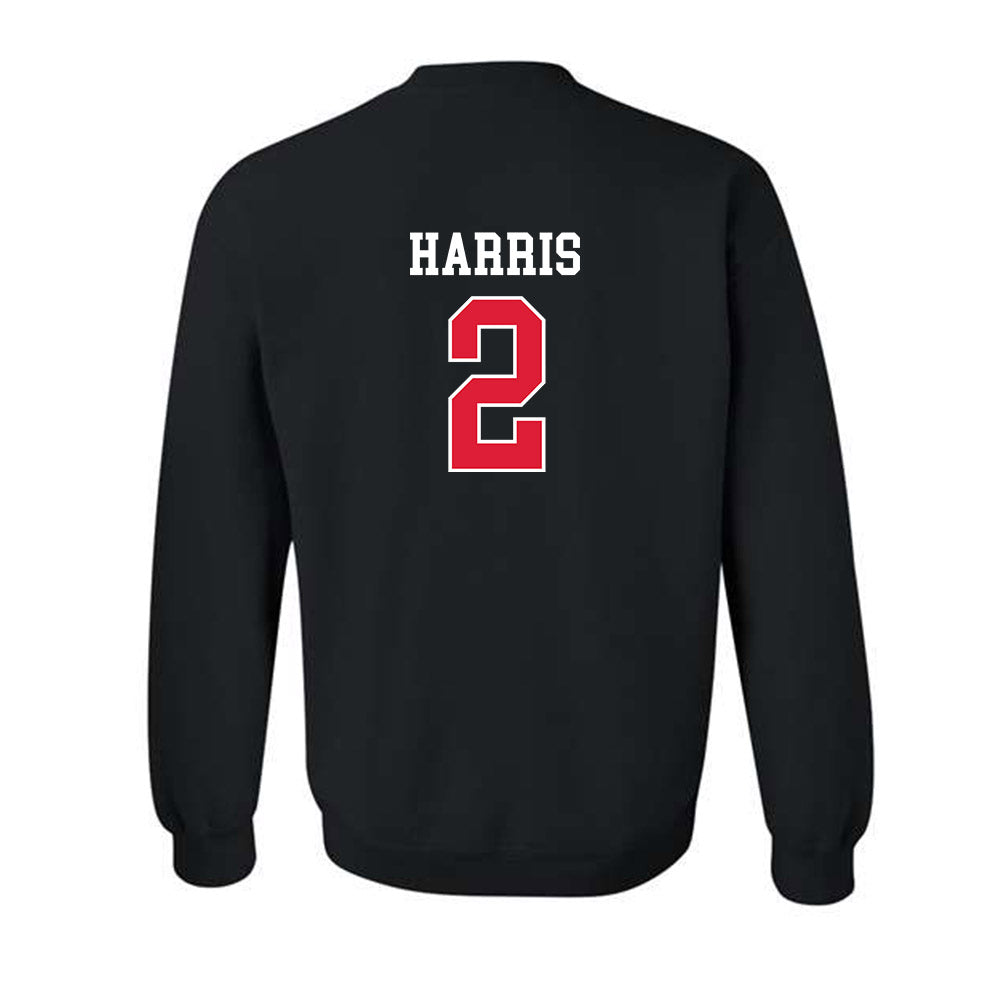 Lamar - NCAA Football : Damashja Harris - Crewneck Sweatshirt Classic Shersey