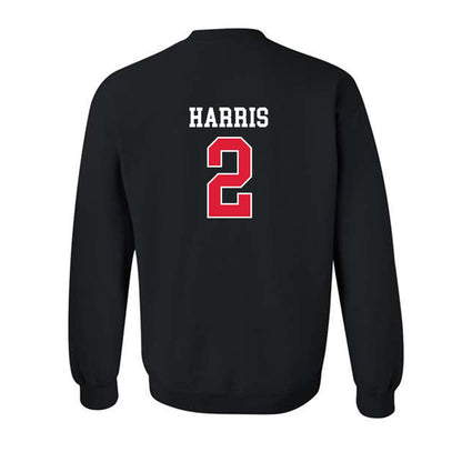 Lamar - NCAA Football : Damashja Harris - Crewneck Sweatshirt Classic Shersey