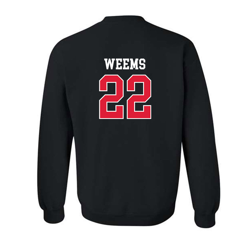 Lamar - NCAA Women's Basketball : Nurjei Weems - Crewneck Sweatshirt Classic Shersey