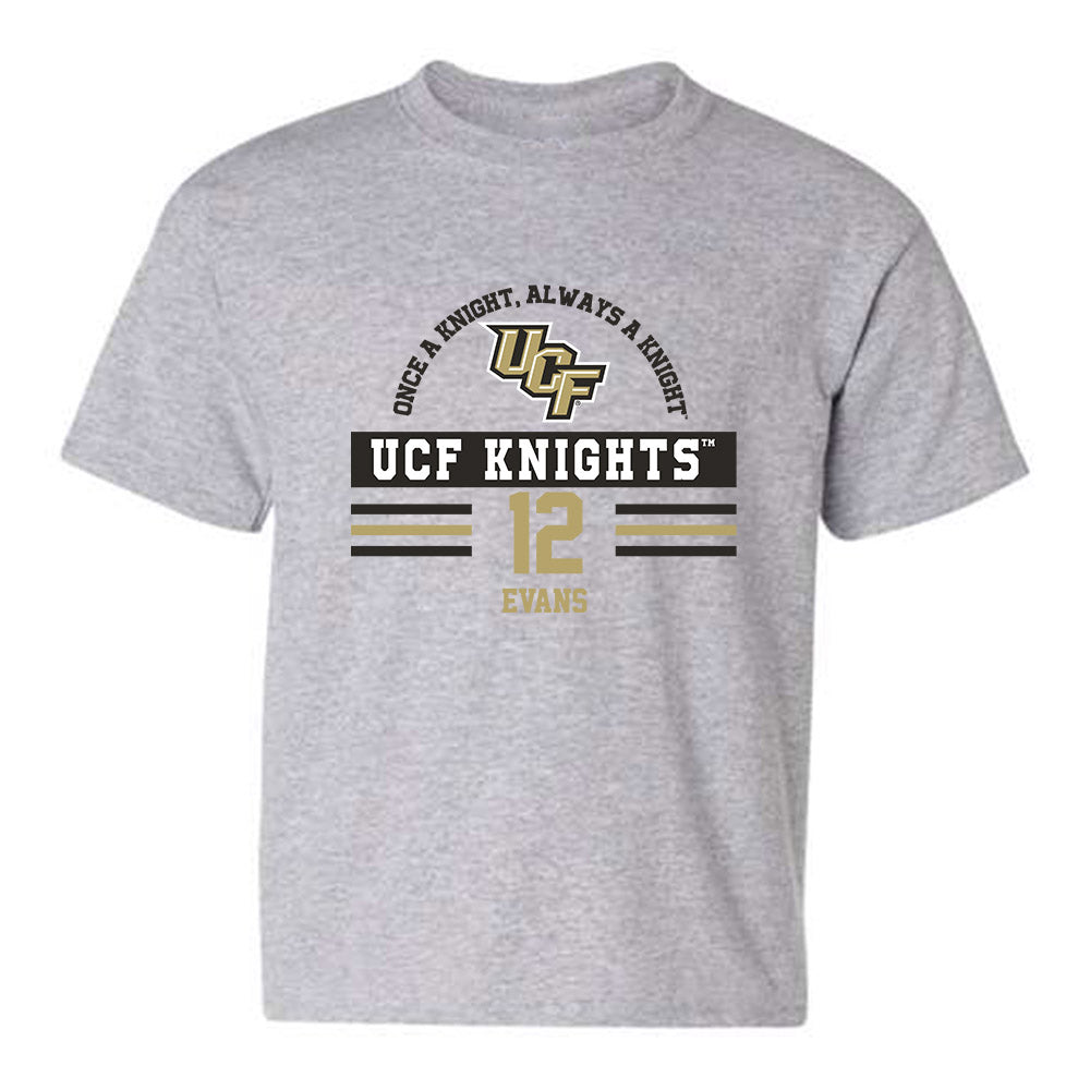 Central Florida - NCAA Softball : Chloe Evans - Grey Classic Fashion Shersey Youth T-Shirt