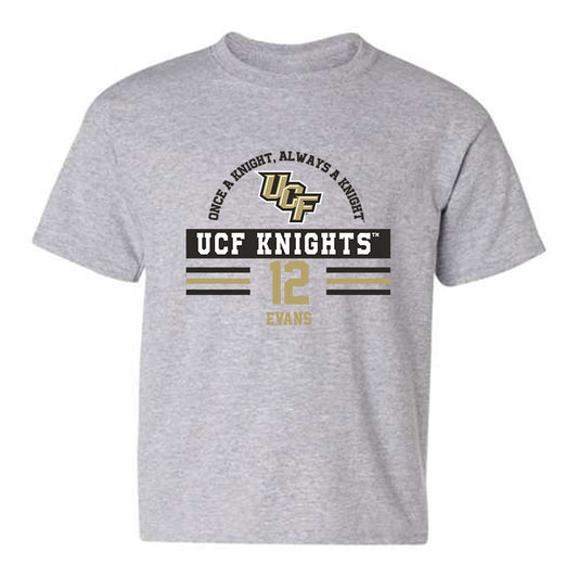 Central Florida - NCAA Softball : Chloe Evans - Grey Classic Fashion Shersey Youth T-Shirt