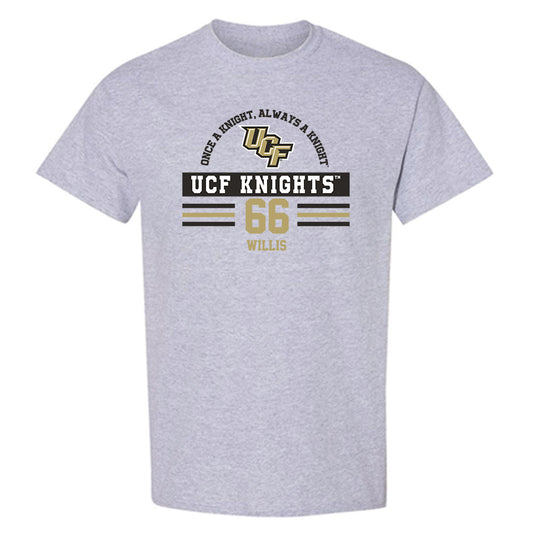 Central Florida - NCAA Softball : Sarah Willis - Grey Classic Fashion Shersey Short Sleeve T-Shirt