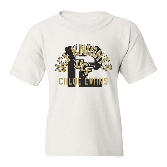Central Florida - NCAA Softball : Chloe Evans - White Classic Fashion Shersey Youth T-Shirt