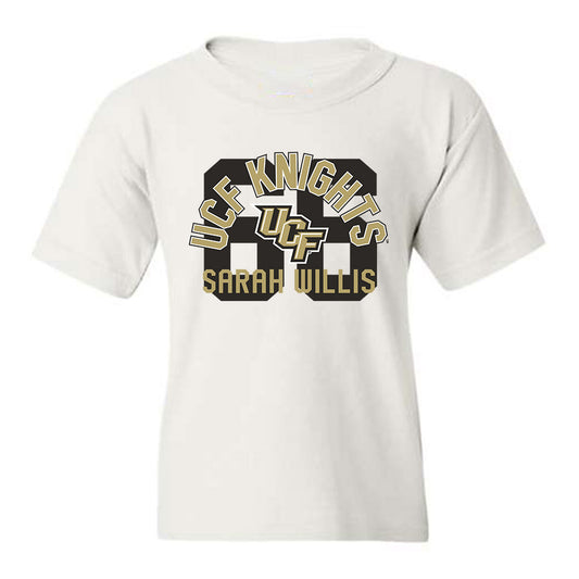 Central Florida - NCAA Softball : Sarah Willis - White Classic Fashion Shersey Youth T-Shirt