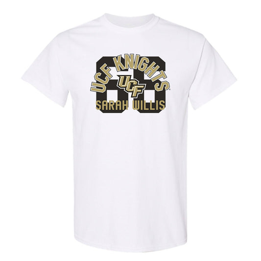 Central Florida - NCAA Softball : Sarah Willis - White Classic Fashion Shersey Short Sleeve T-Shirt