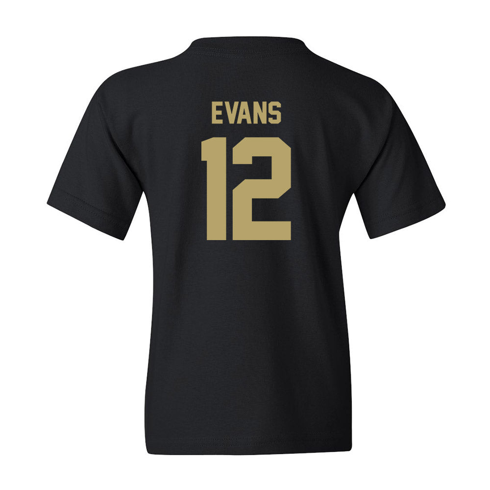 Central Florida - NCAA Softball : Chloe Evans - Black Classic Shersey Youth T-Shirt