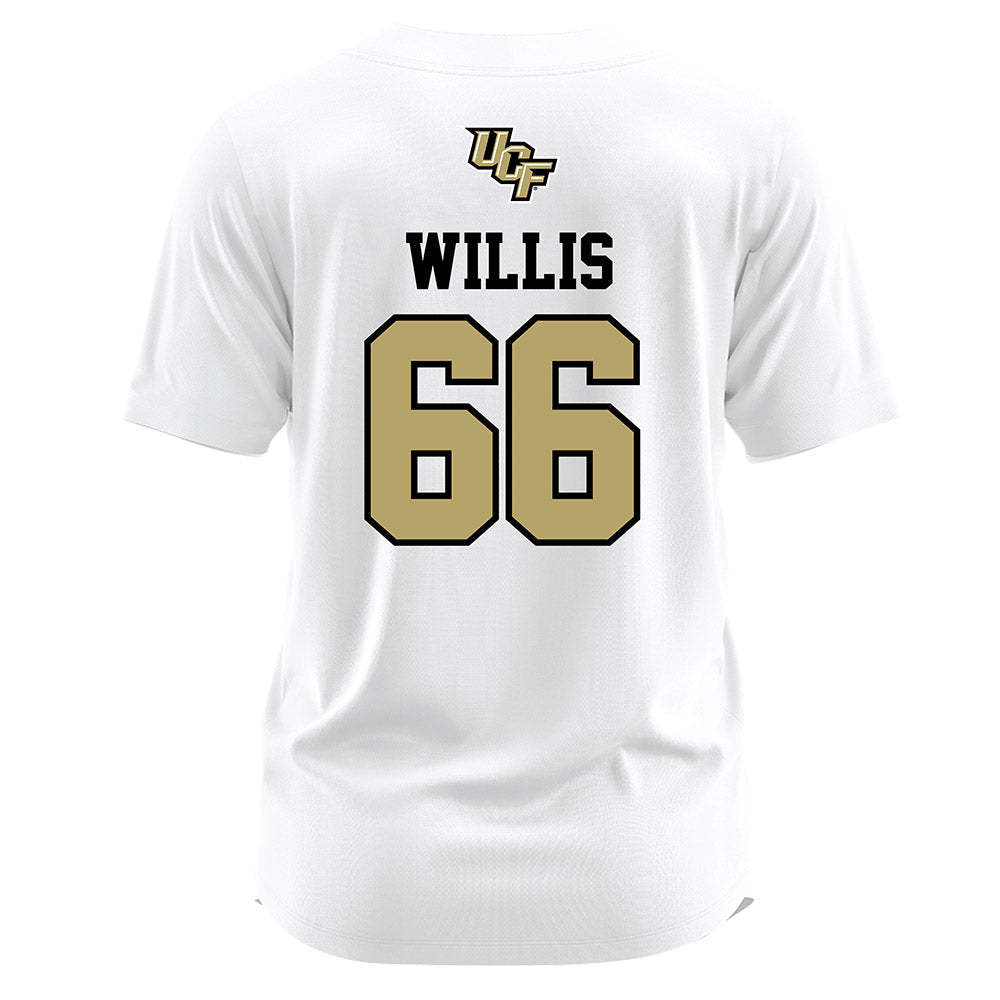 Central Florida - NCAA Softball : Sarah Willis - UCF White Fashion Jersey