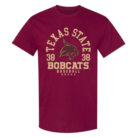 Texas State - NCAA Baseball : Colten Drake - T-Shirt Classic Fashion Shersey
