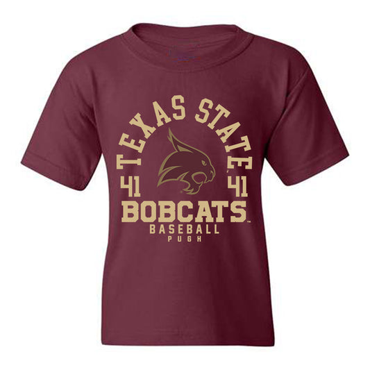 Texas State - NCAA Baseball : Samson Pugh - Youth T-Shirt Classic Fashion Shersey