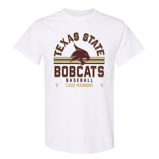 Texas State - NCAA Baseball : Cade Manning - T-Shirt Classic Fashion Shersey