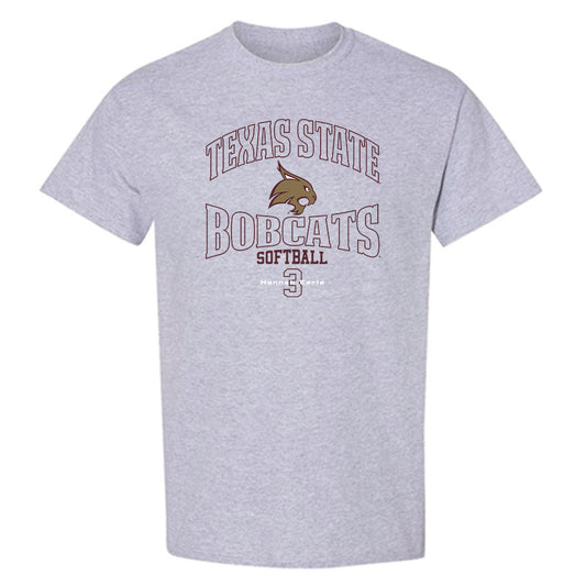 Texas State - NCAA Softball : Hannah Earls - T-Shirt Classic Fashion Shersey