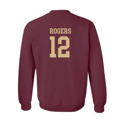 Texas State - NCAA Football : CJ Rogers - Crewneck Sweatshirt Classic Shersey