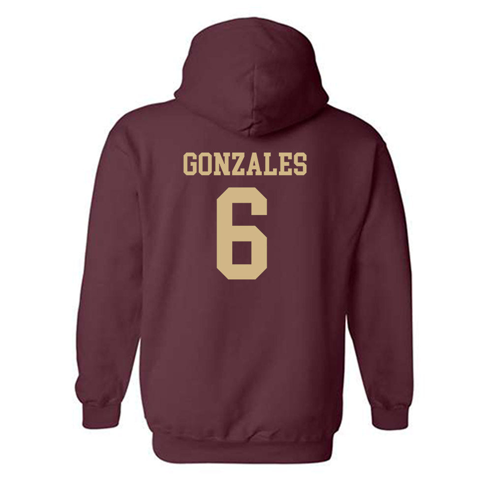 Texas State - NCAA Baseball : Alex Gonzales - Hooded Sweatshirt Classic Shersey