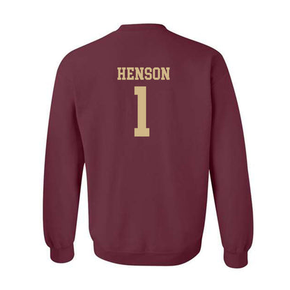 Texas State - NCAA Women's Basketball : Ja'Niah Henson - Crewneck Sweatshirt Classic Shersey
