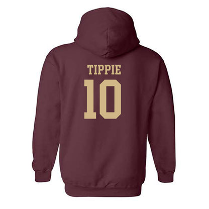 Texas State - NCAA Baseball : Matthew Tippie - Hooded Sweatshirt Classic Shersey