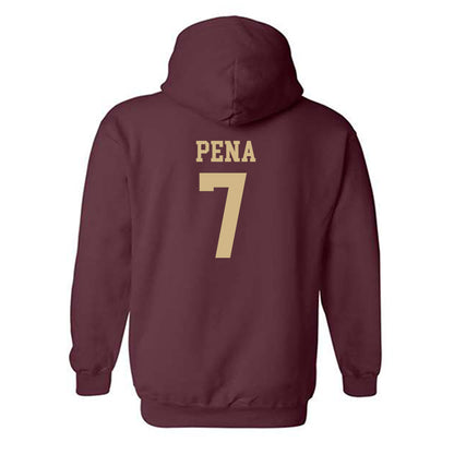 Texas State - NCAA Baseball : Daylan Pena - Hooded Sweatshirt Classic Shersey