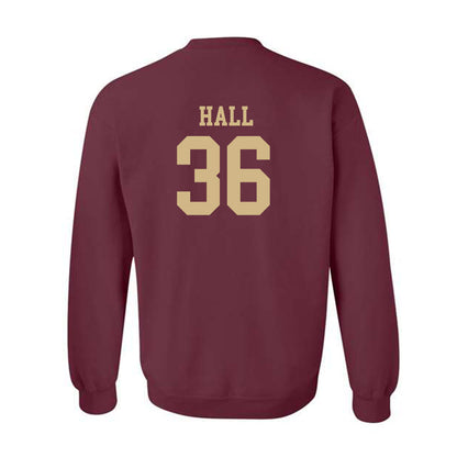 Texas State - NCAA Baseball : Sam Hall - Crewneck Sweatshirt Classic Shersey