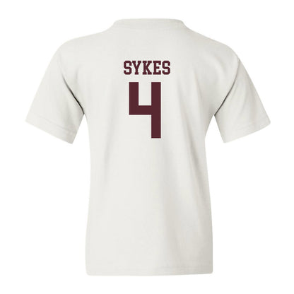 Texas State - NCAA Men's Basketball : Davion Sykes - Youth T-Shirt Generic Shersey