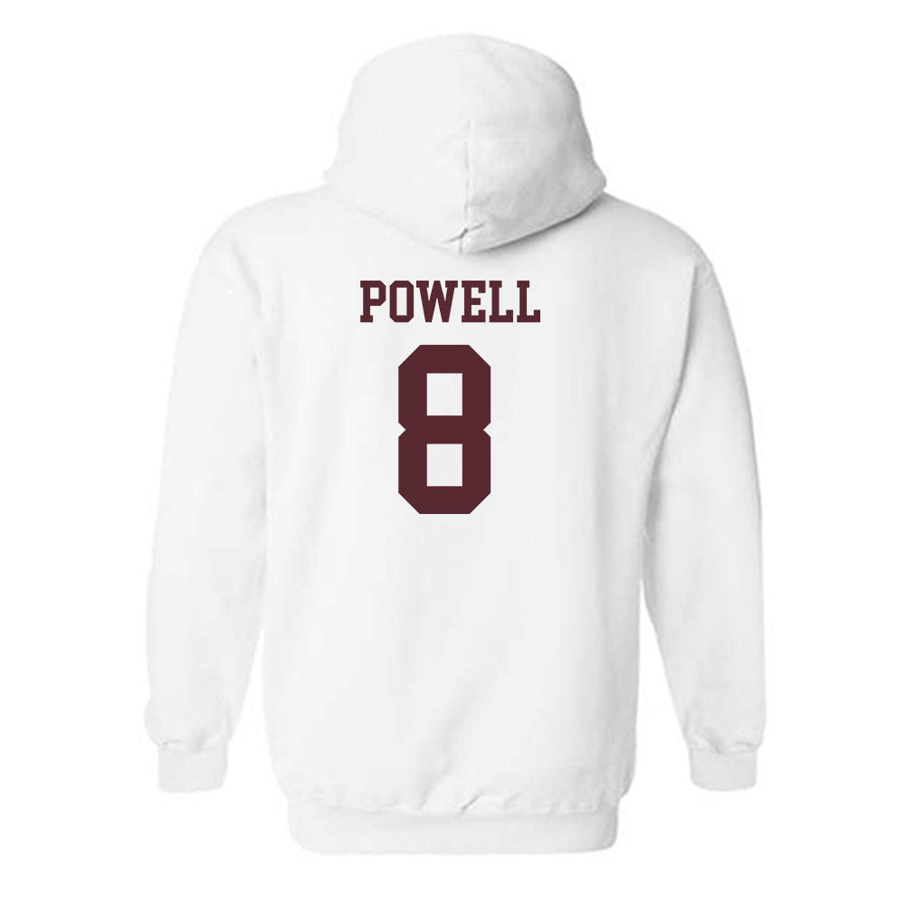 Texas State - NCAA Baseball : Davis Powell - Hooded Sweatshirt Classic Shersey
