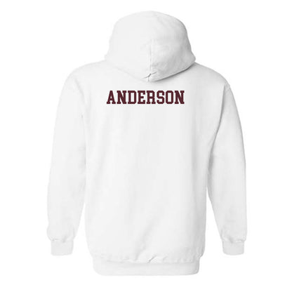 Texas State - NCAA Men's Golf : Terrin Anderson - Hooded Sweatshirt Classic Shersey