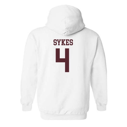 Texas State - NCAA Men's Basketball : Davion Sykes - Hooded Sweatshirt Generic Shersey
