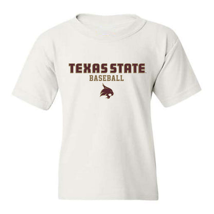 Texas State - NCAA Baseball : Colten Drake - Youth T-Shirt Classic Shersey