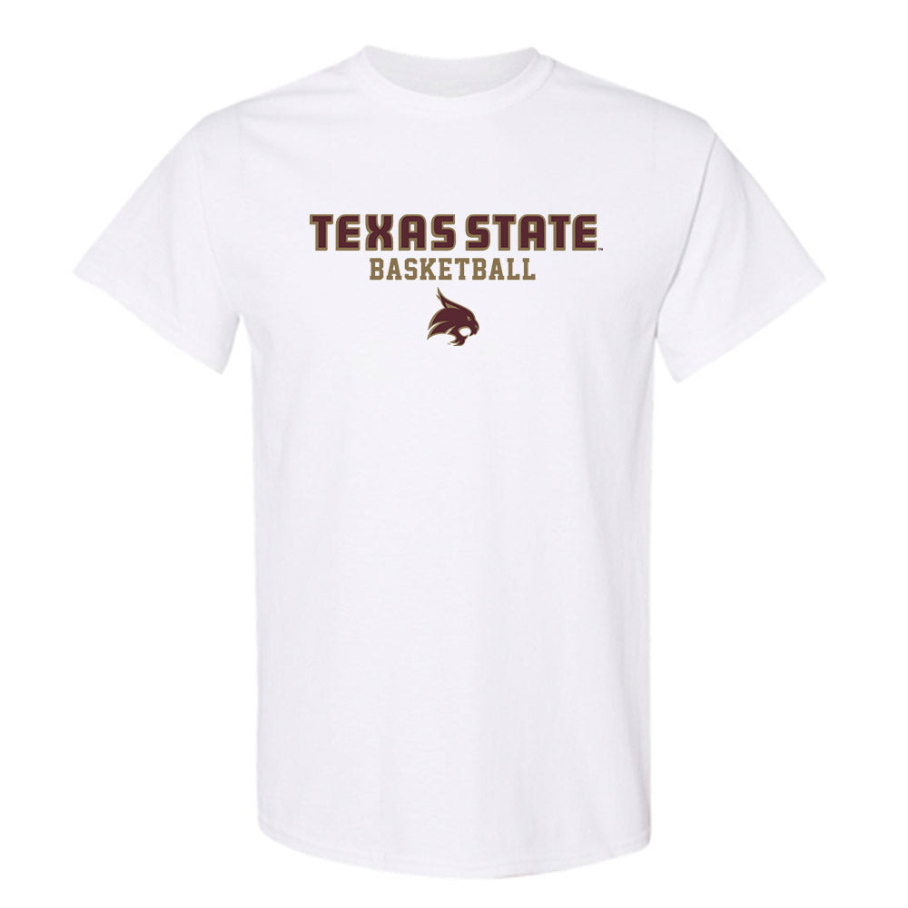 Texas State - NCAA Men's Basketball : Elijah Tate - T-Shirt Generic Shersey