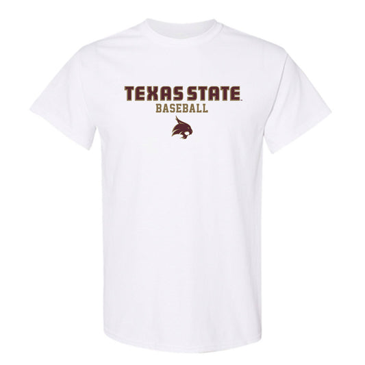 Texas State - NCAA Baseball : Ian Collier - T-Shirt Generic Shersey