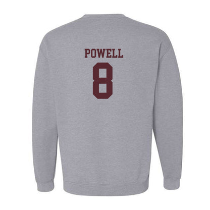 Texas State - NCAA Baseball : Davis Powell - Crewneck Sweatshirt Classic Shersey