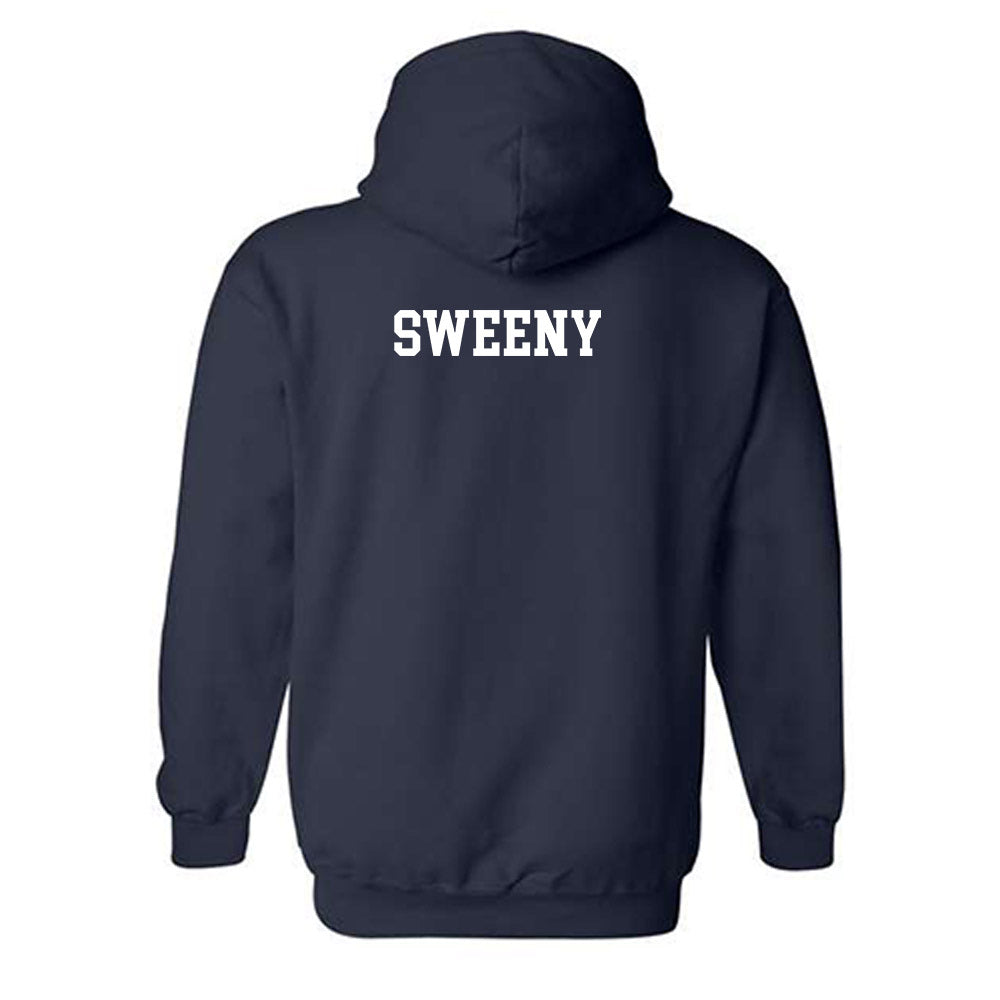 Monmouth - NCAA Women's Bowling : Siyah Sweeny - Navy Classic Shersey Hooded Sweatshirt