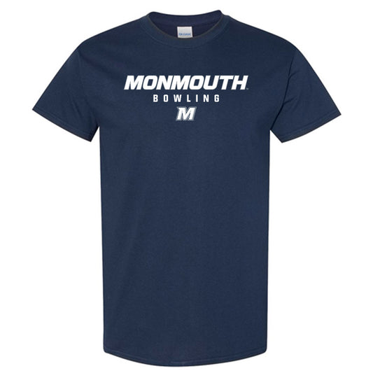 Monmouth - NCAA Women's Bowling : Siyah Sweeny - Navy Classic Shersey Short Sleeve T-Shirt