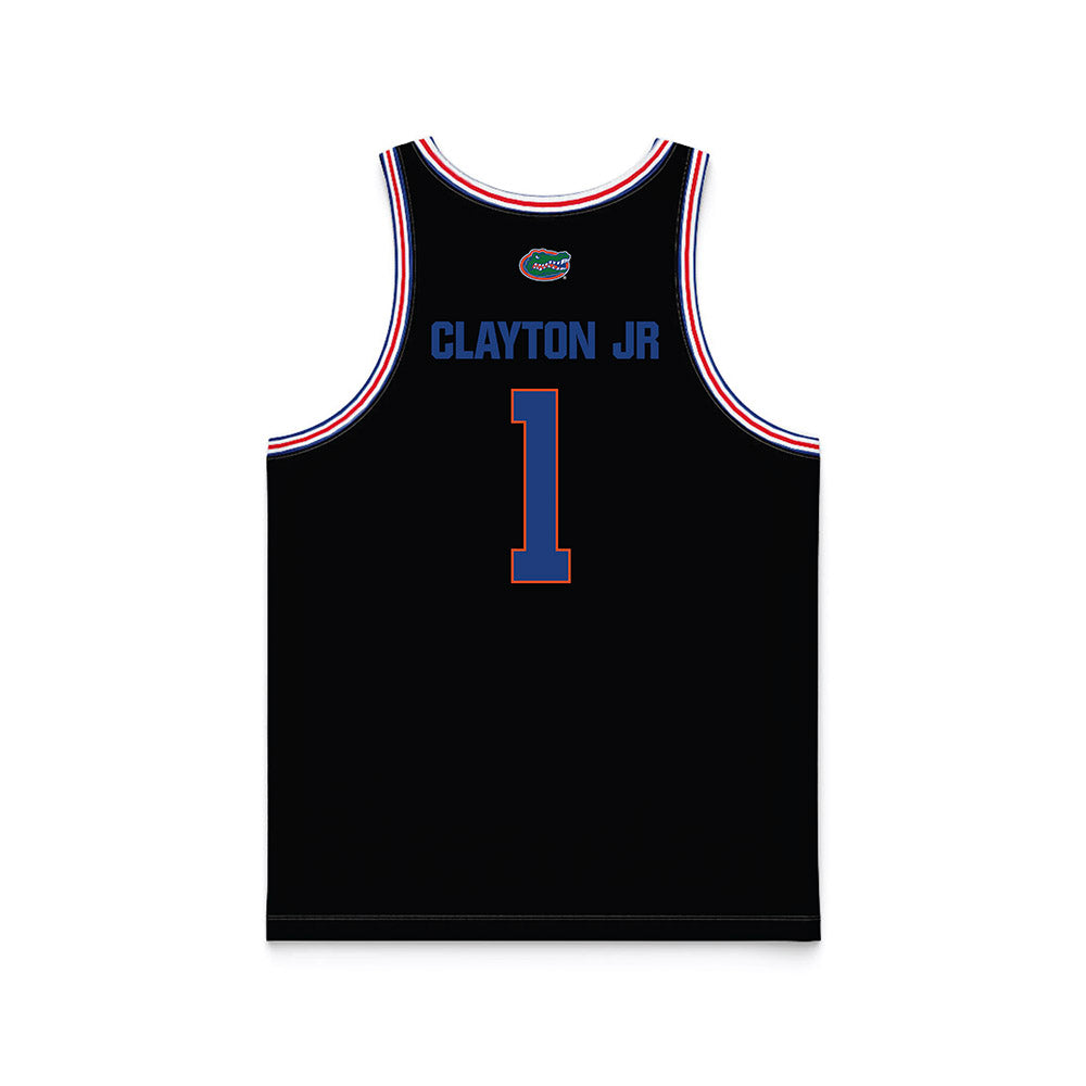 Florida - NCAA Men's Basketball : Walter Clayton Jr - Black Basketball Jersey