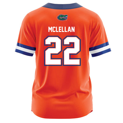 Florida - NCAA Softball : Cassidy McLellan - Softball Jersey Orange