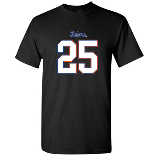 Florida - NCAA Football : Anthony Rubio - Black Replica Shersey Short Sleeve T-Shirt