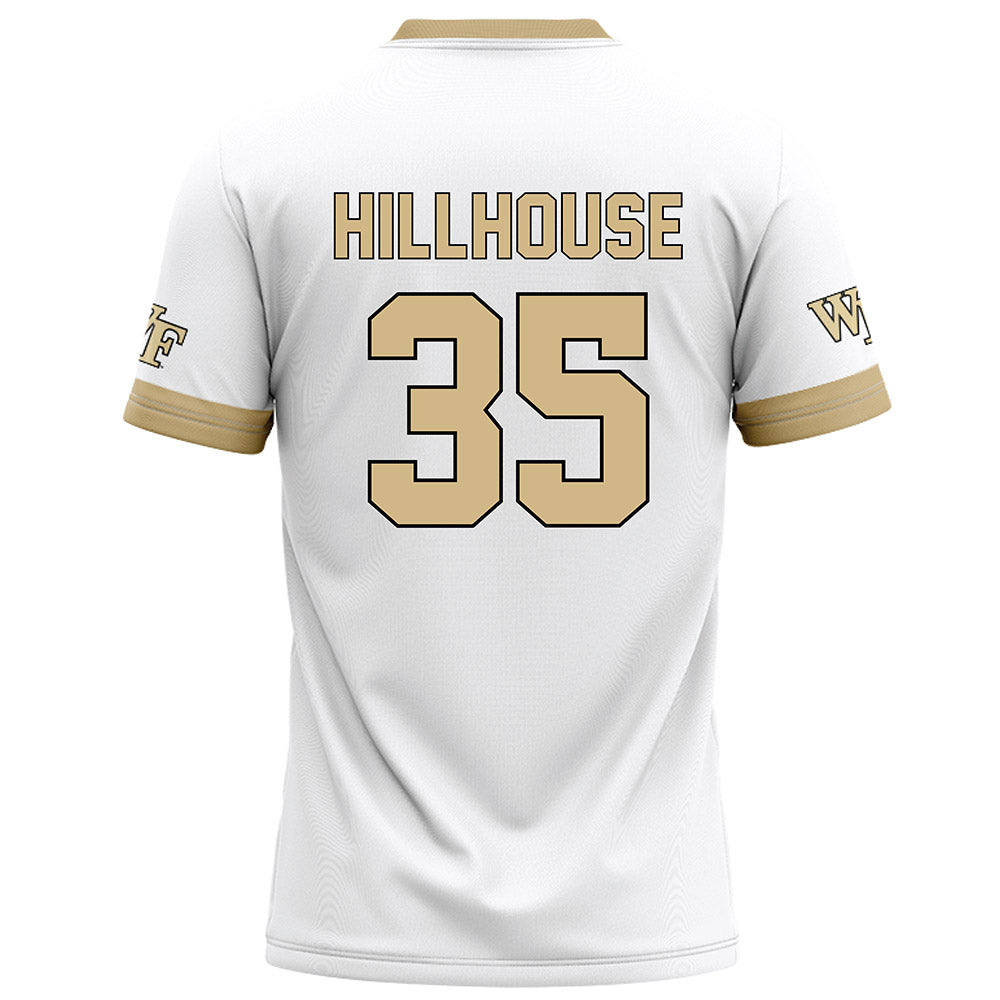 Wake Forest - NCAA Football : James Hillhouse - White Jersey