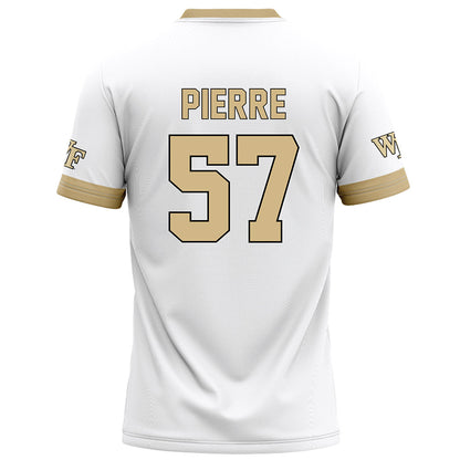Wake Forest - NCAA Football : Sebastien Pierre - White Jersey